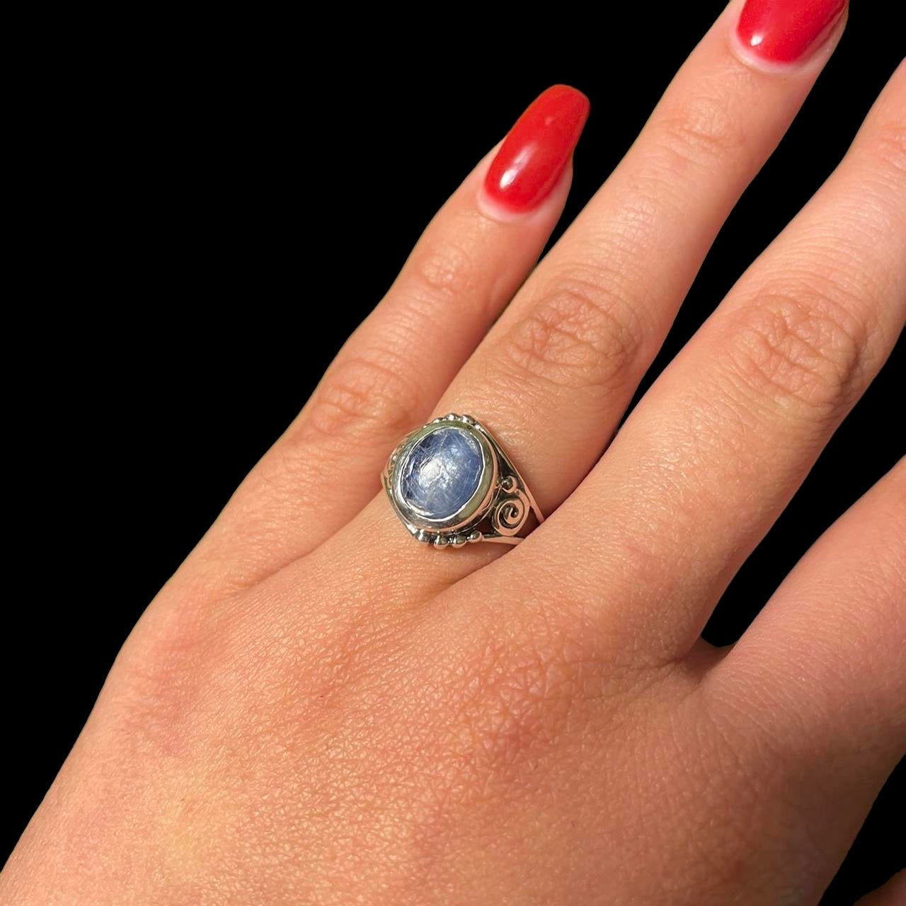 Kyanite Sterling Ring