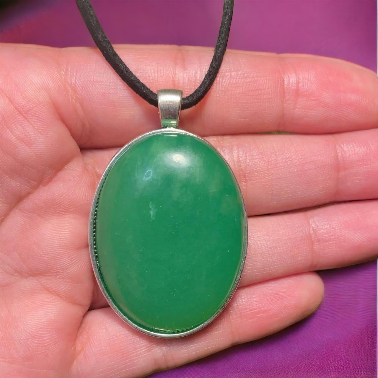 Green Agate Necklace