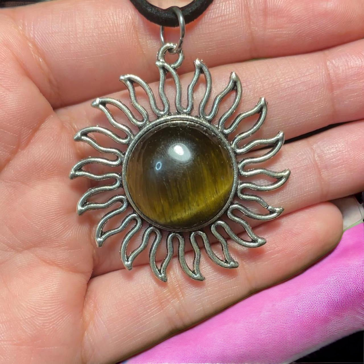 Tiger Sun Necklace