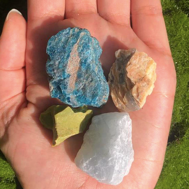 Palm Stone Healing Bundle