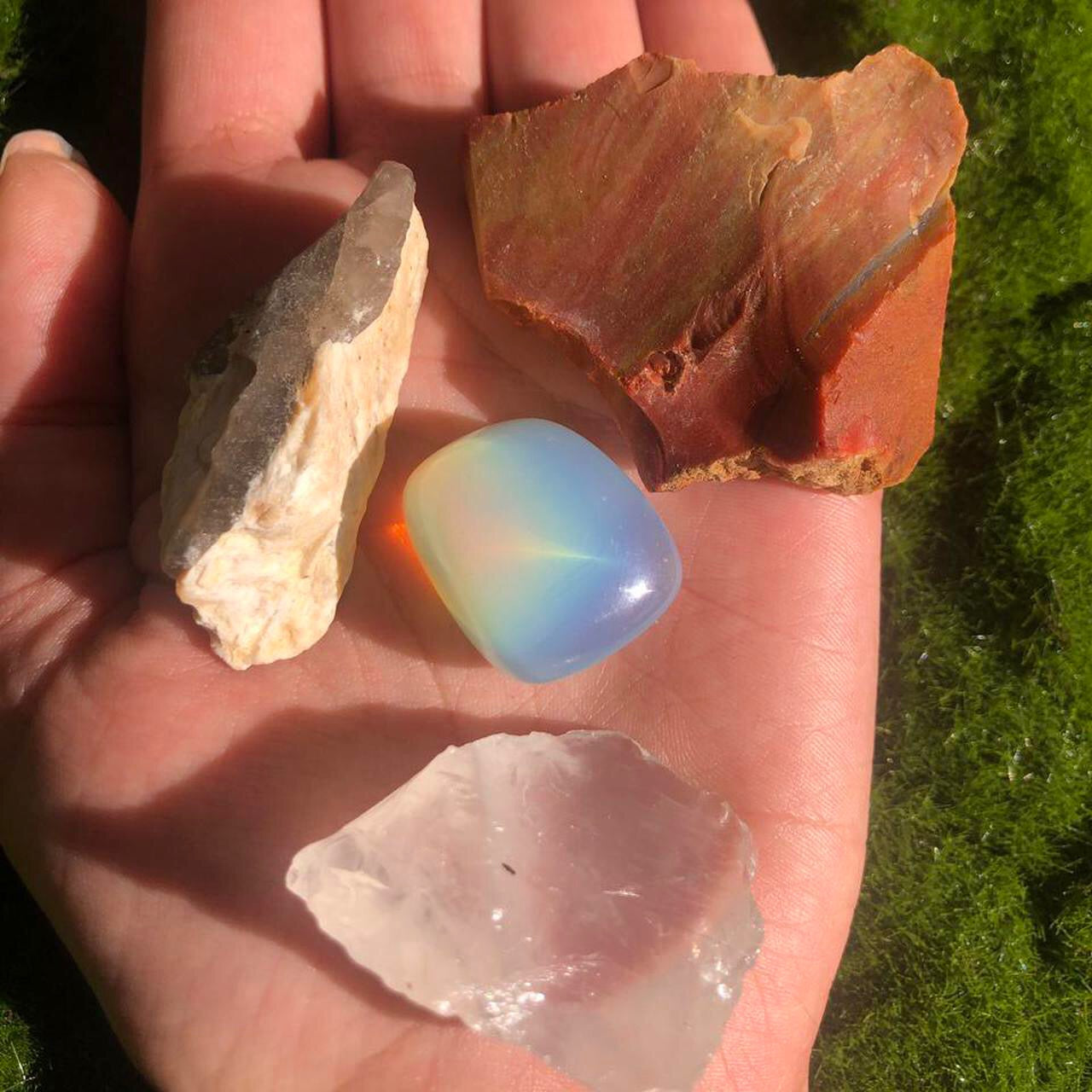 Palm Stone Healing Bundle