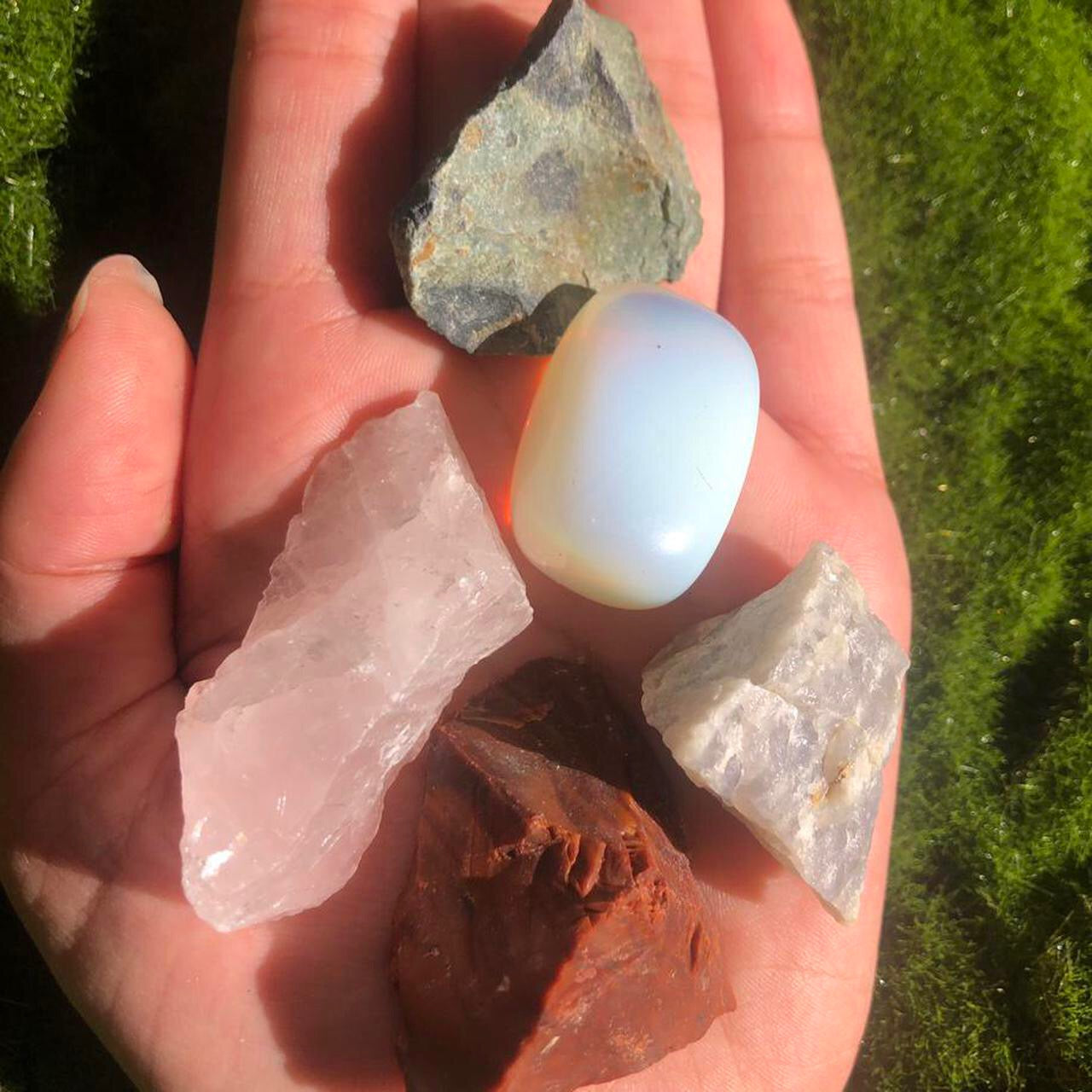 Palm Stone Healing Bundle