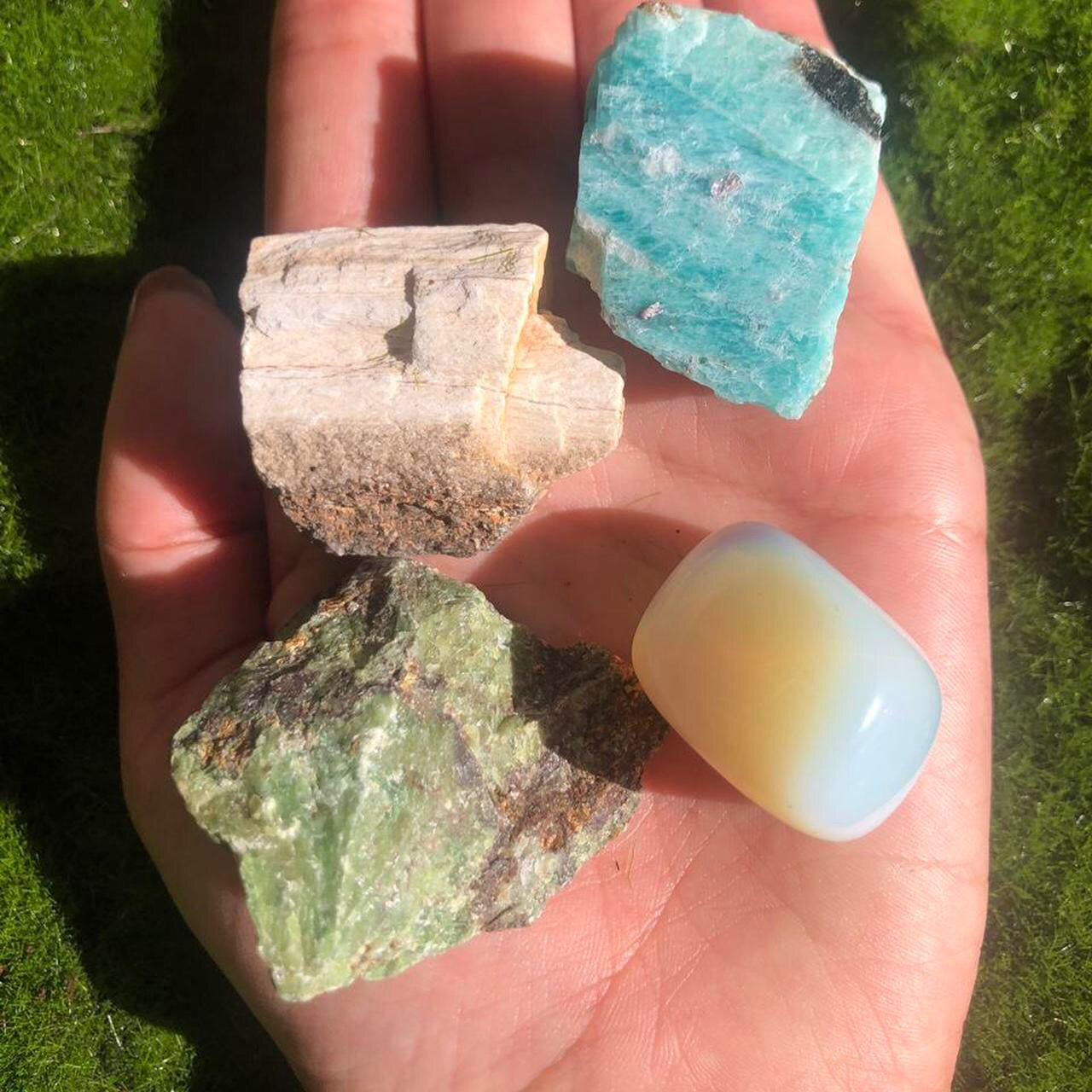Palm Stone Healing Bundle