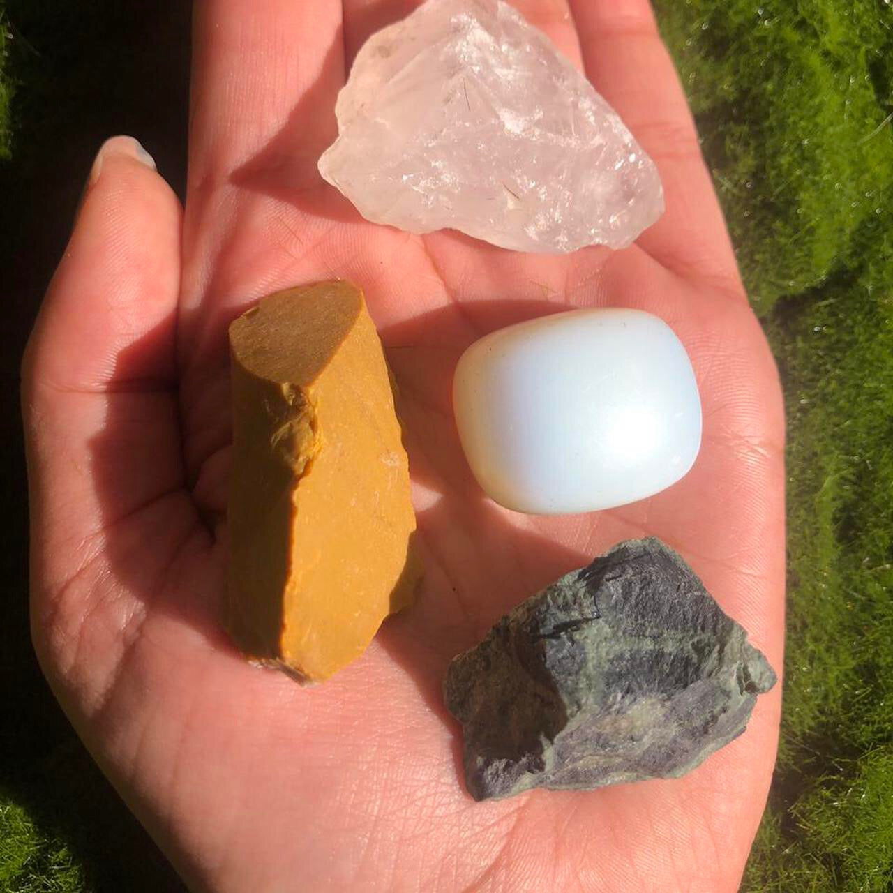 Palm Stone Healing Bundle