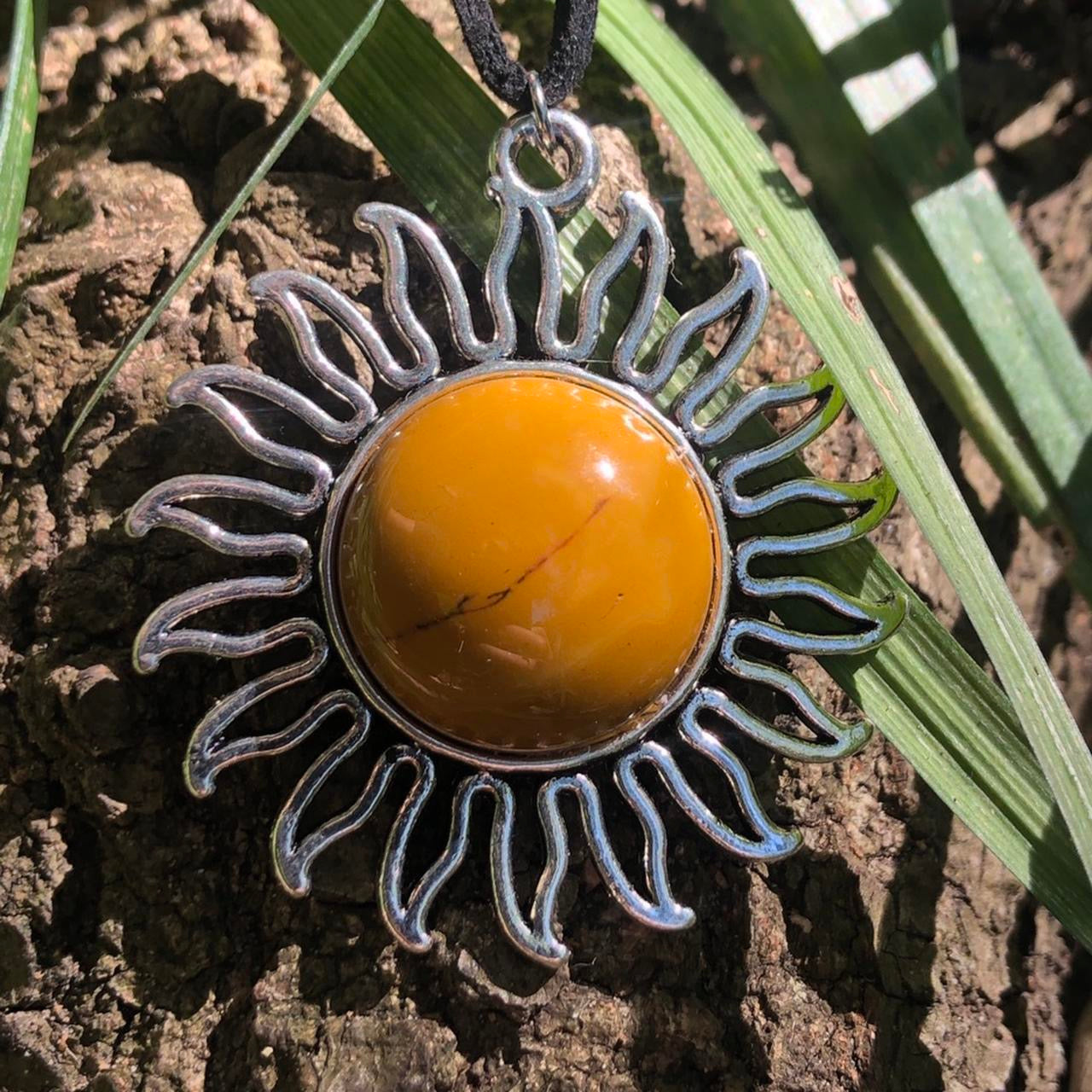 Mookite Sun Necklace