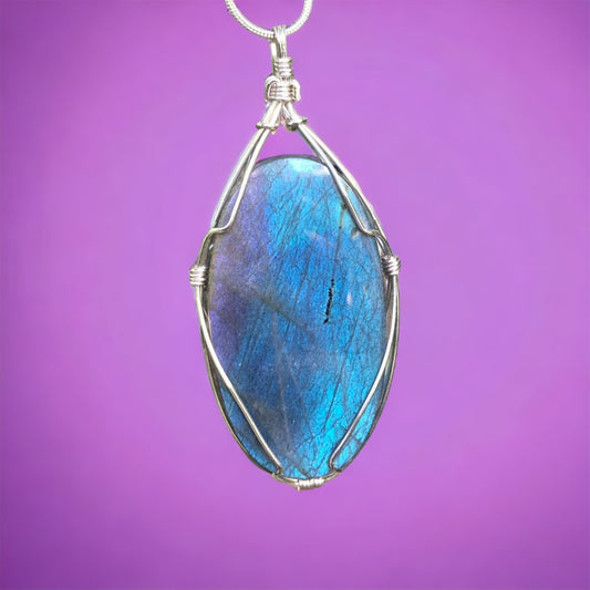 AAA+ Labradorite Stone Necklace